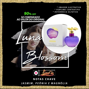 Perfume Similar Gadis 481 Inspirado em Luna Blossom Contratipo